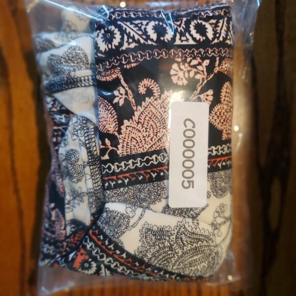 Ivanka Trump Sleeveless Knit Dress Size S/P Boho Floral Striped Midi Stretch - Picture 9 of 9